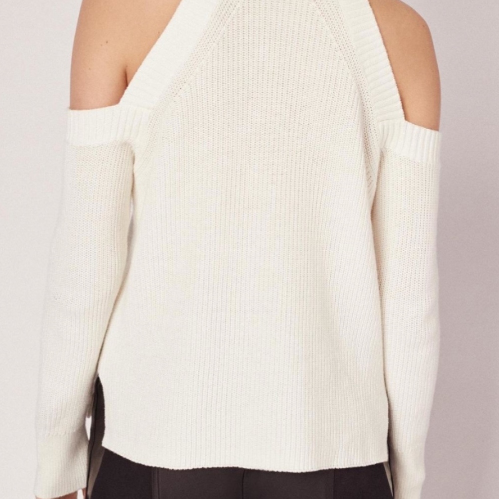 Rag N Bone Dana Cold Shoulder Sweater (SIZE XS)